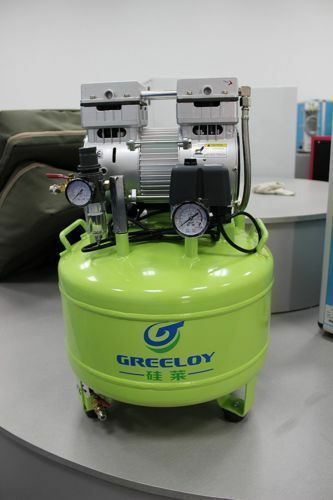 800W 40L Oil-free Dental Electric Air Compressor GA-81 for Two Dental Chair gallery