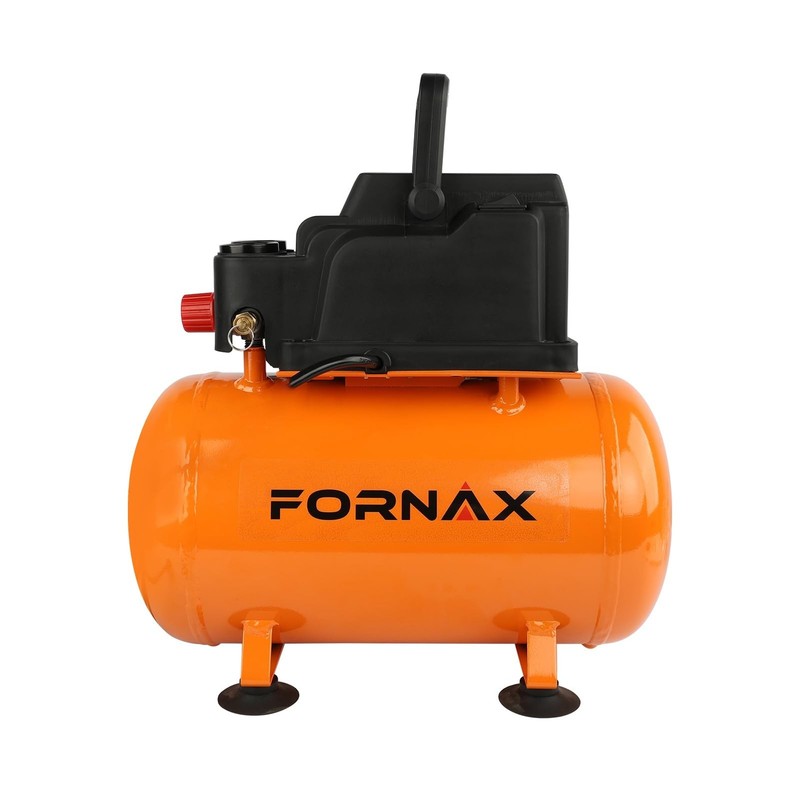 FORNAX 3 Gallon Portable Air Compressor, 110 PSI Hot Dog Air Compressor, Oil ...