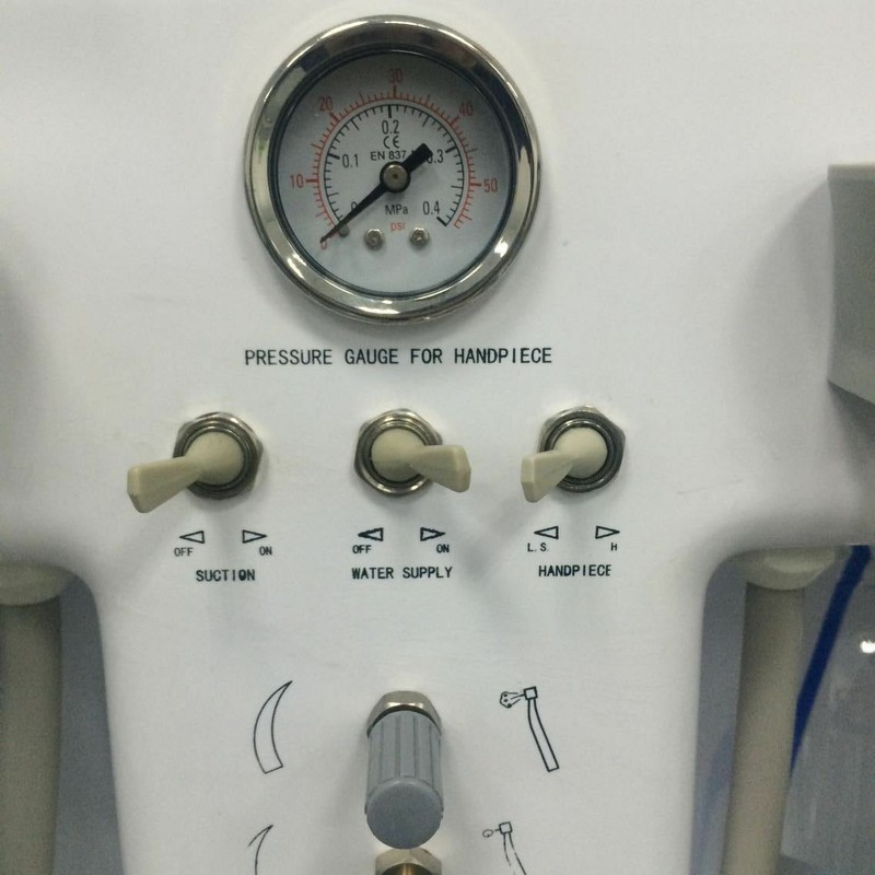 Greeloy GU-P206S Dental Portable Unit Air Compressor+Curing Light+Scaler 2H 110V gallery