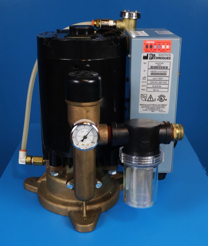 Air Techniques VacStar 20 Wet Dental Vacuum System Pump 2-User Operatory gallery