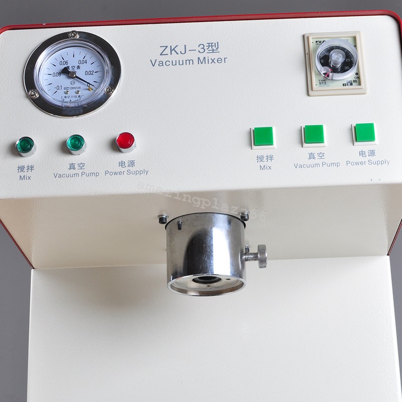 Dental technician Digital Vacuum Mixer Dental Lab Mixing Vibrating US 110V CE gallery