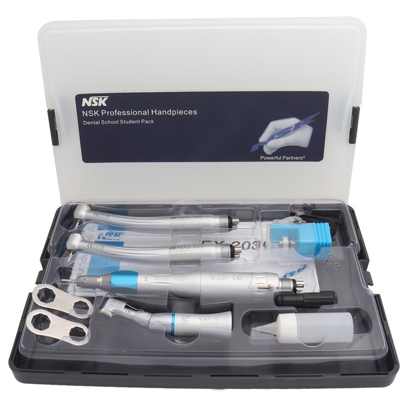 Mobile Dental Unit Delivery Cart with Scaler+Curing Light+Handpieces Set 4H US gallery
