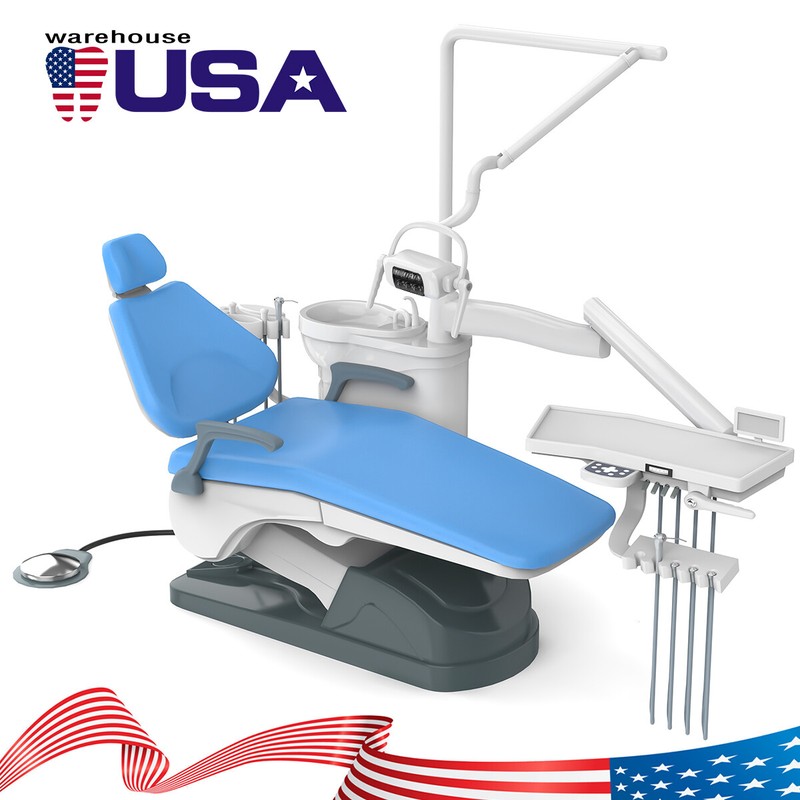 Sillón dental con motor de CC controlado por computadora Bomba de vacío para gallery