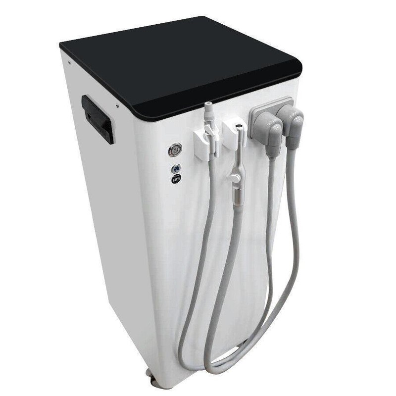 350W/370W Mobile Dental Saliva Suction System Surgical Vacuum Suction Pump Unit