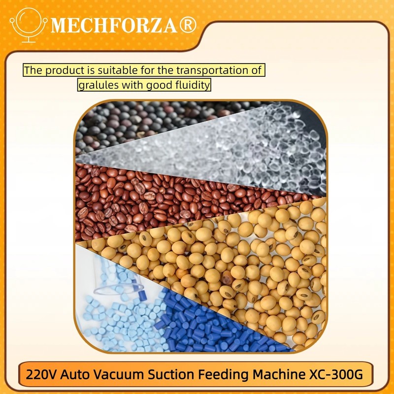 220V Auto Loader Vacuum Suction Feeding Machine Materials Feeder XC-300G gallery