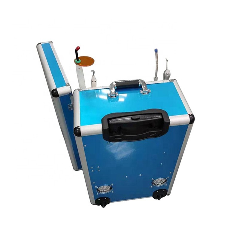 2H Multi-function Portable Dental Unit with Air Compressor+Curing Light GU-P206 gallery