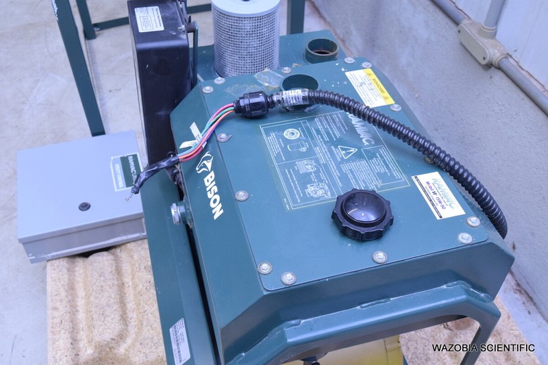 RAMVAC BISON 5 818E 1050 3 DENTAL VACUUM PUMP WITH UTILITY CONTROL BOX 601597 gallery