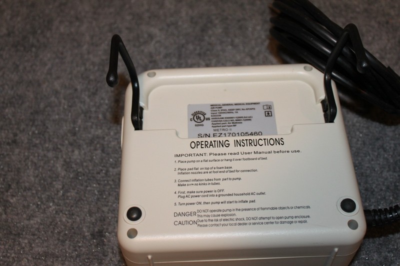 Roscoe Medical Cirrus II Bed Mattress Air Pump Metro II Corded WORKS gallery
