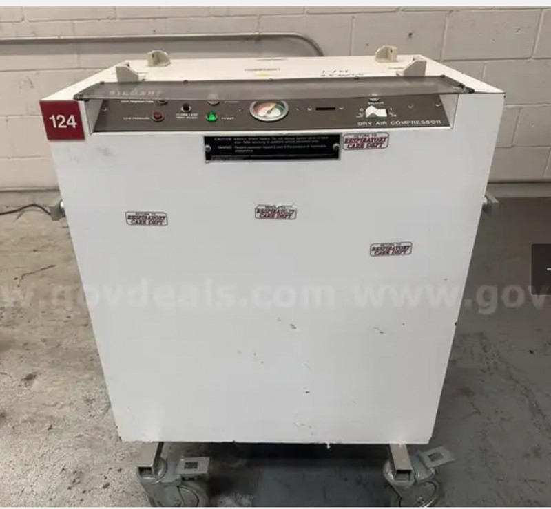 SIEMENS DAC1 DRY AIR COMPRESSOR Respiratory
