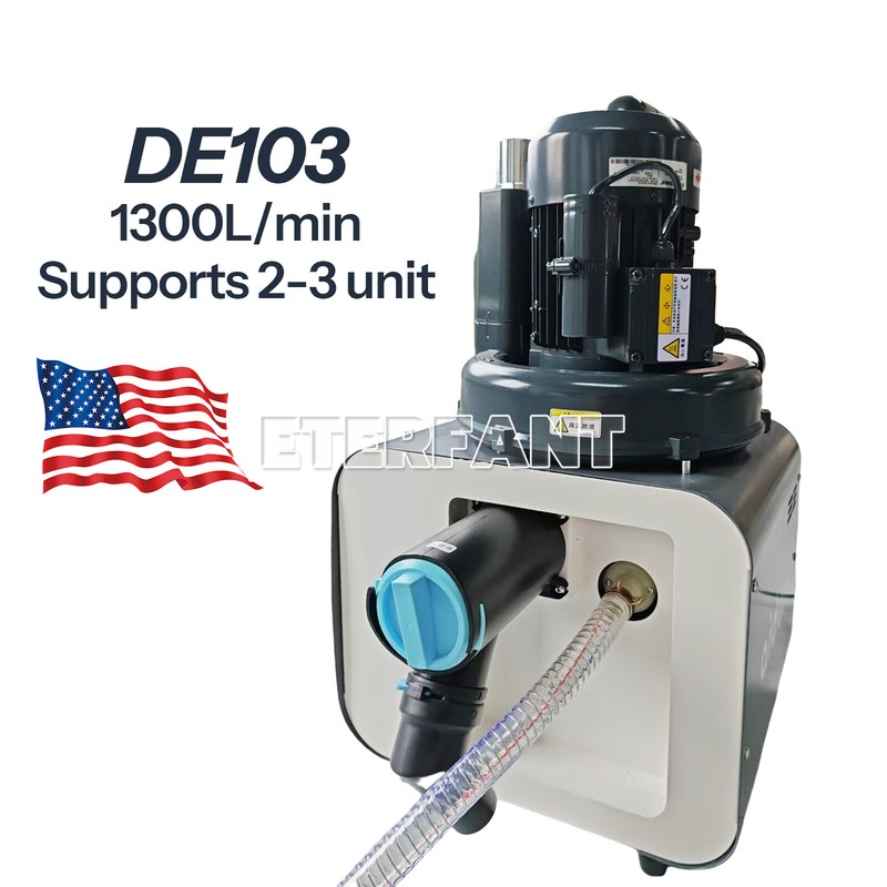 Dental Electric Suction Machine Vacuum System Semi-Dry Type Support 2-3 Chairs