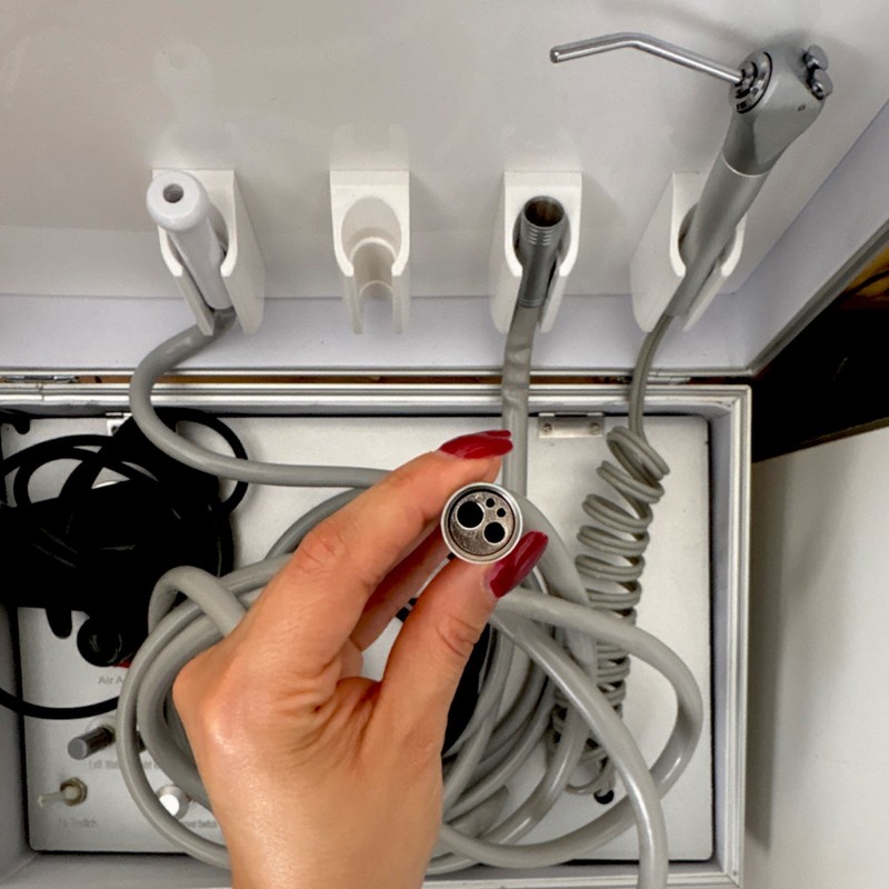 Portable Oil-Free Dental Air Compressor with Suction System for Dentistry gallery