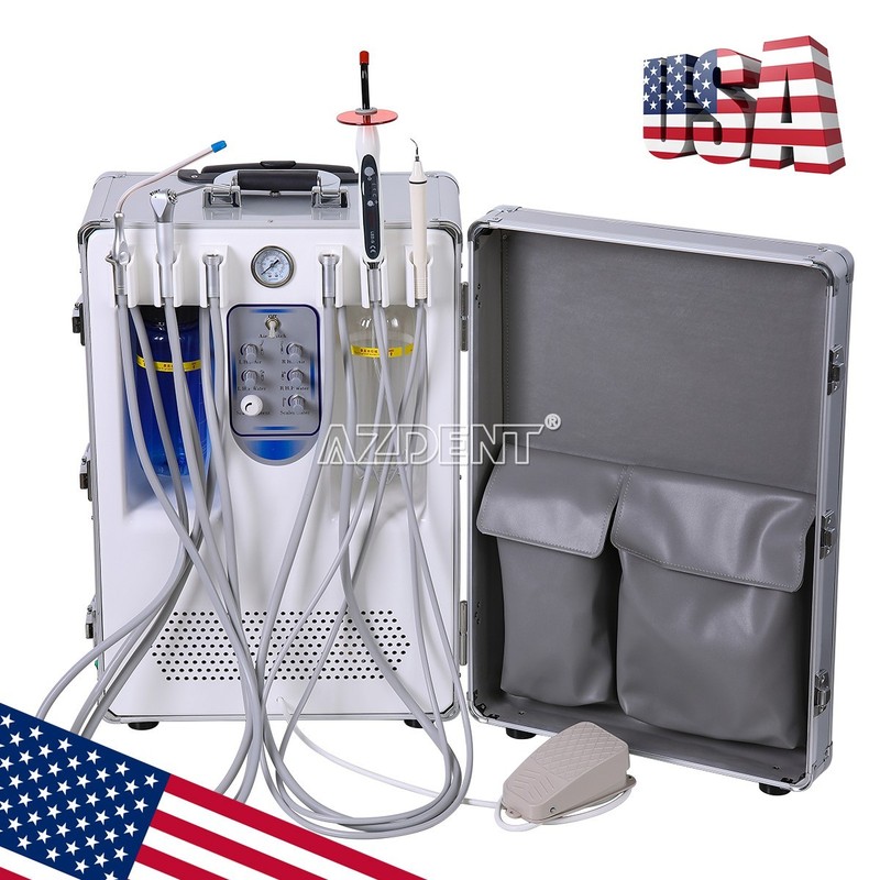 Mobile Delivery Unit Turbine Cart Air Compressor /Portable Dental Suction System gallery