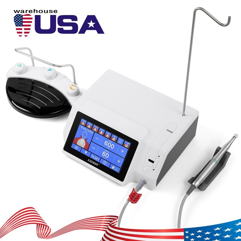 AZDENT Dental Implant Motor Surgical System LED Touch /Medical Suction System gallery