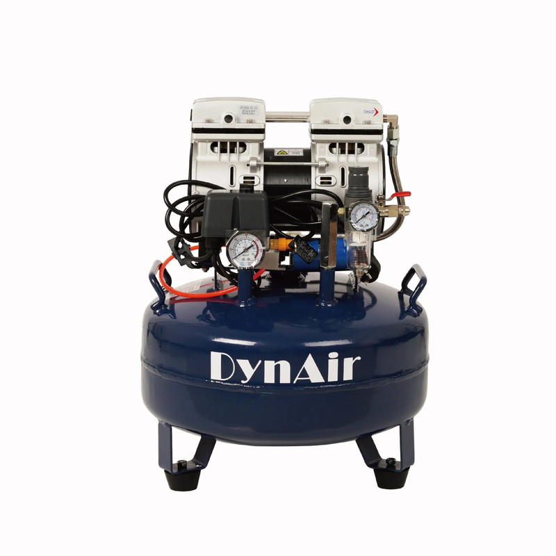 Dynamic 22L Dental Air Compressor Oil Free Noiseless Oilless Silent DA5001 FDA