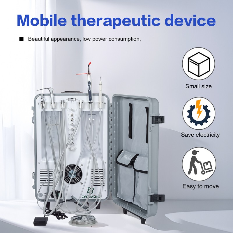 Dynamic Portable Dental Unit Mobile Treatment Machine with Air Compressor DU893