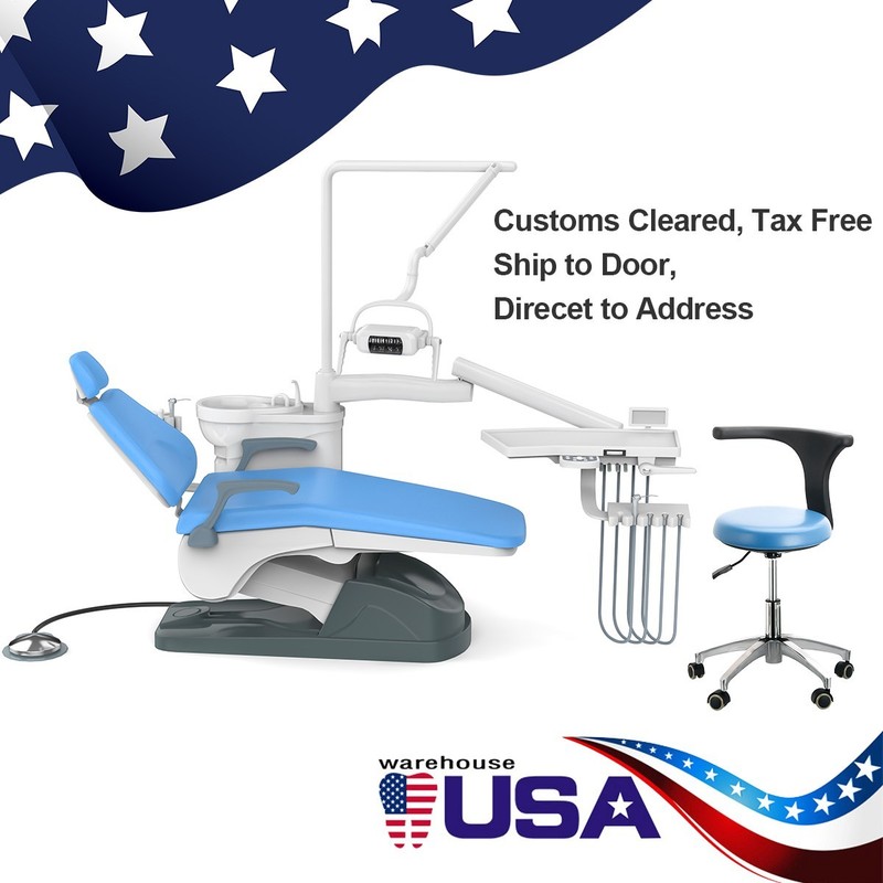 FDA Dental Unit Chair Computer Controlled/Suction System/Oil-Free Air Compressor gallery