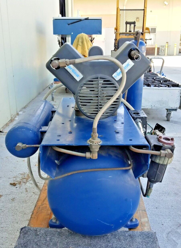 DHP Silent Flow 1 HP Dental Oil-Less Dental Air Compressor , 240V / Works gallery