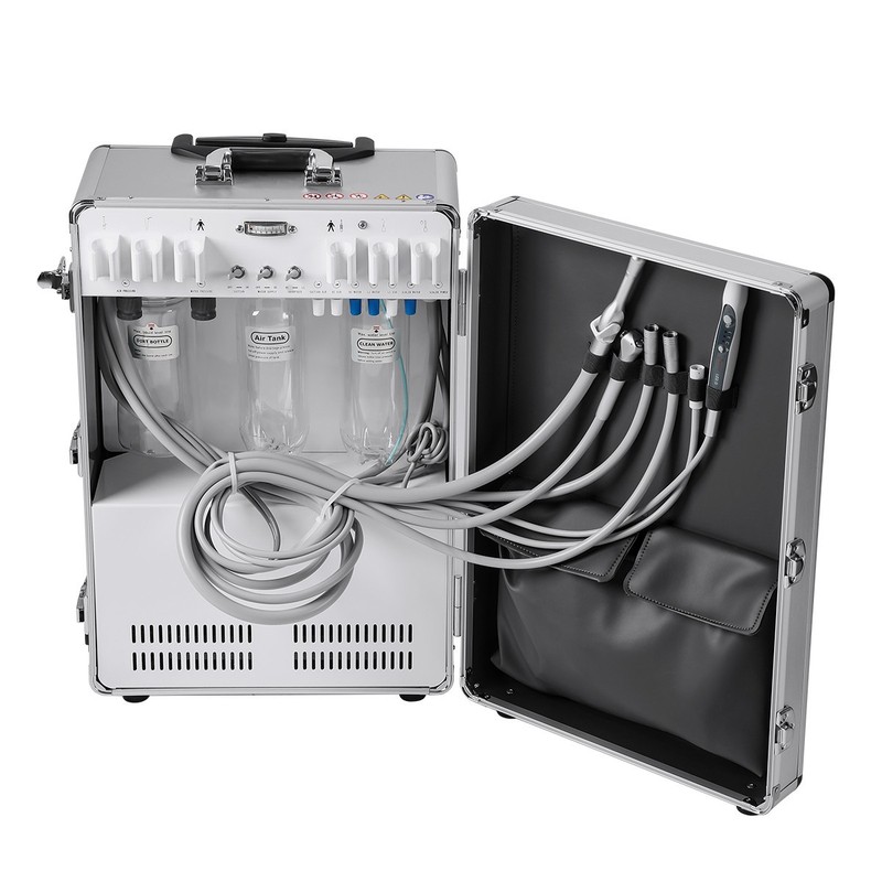 Portable Dental Delivery Unit Air Compressor Strong suction for dear friend gallery