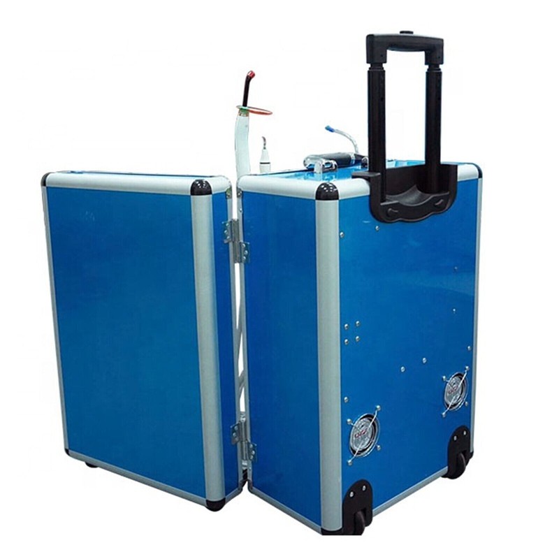 Greeloy 600W Dental Delivery Unit with Air Compressor All in One 4 Hole GU-P206 gallery