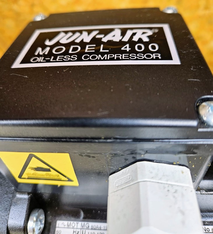 JUN-AIR™ 400-5M 5Litre Quiet Oil-less LAB AIR Compressor 90DAYWARRANTY FREESHIP gallery