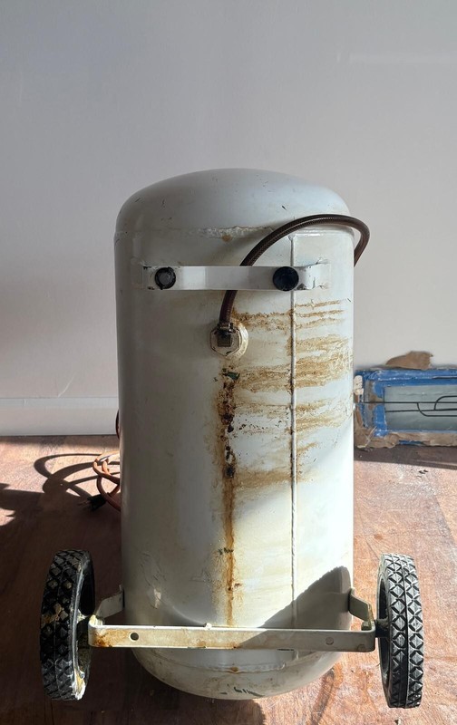 Quiet Air II Lubricated Dental Air Compressor-Dual Head, 1 HP, 11 Gal Tank 120v gallery
