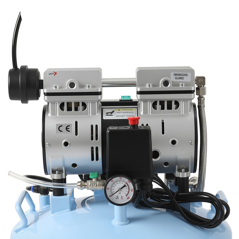 24L Dental Medical Silent Oil-Free Air Compressor Air Pump For Dental Chair 600W gallery
