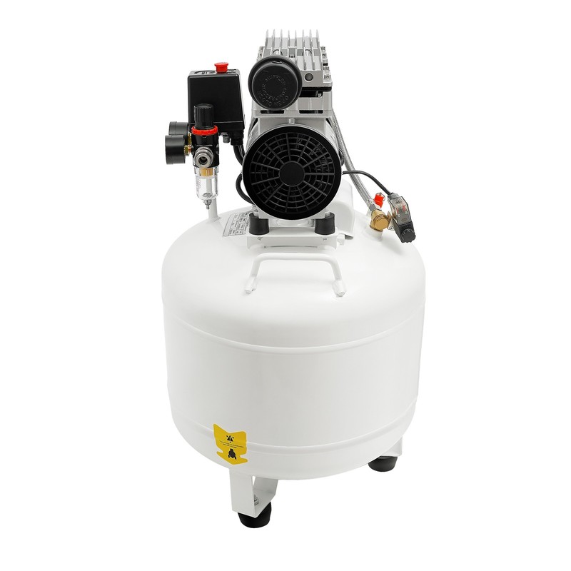 40L Medical Oil-free Dental Air Compressor Silent Air Pump 115 Psi 165 (L/Min) gallery
