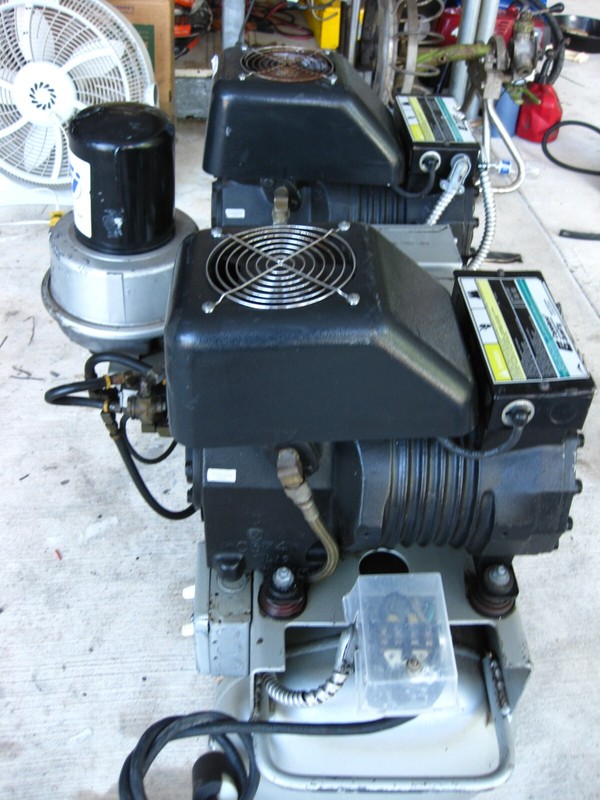 JB Dental Air Compressors Dual Head JBC420 200 PSI 2HP 230V 20 Gal KAT4-0100-CAV gallery