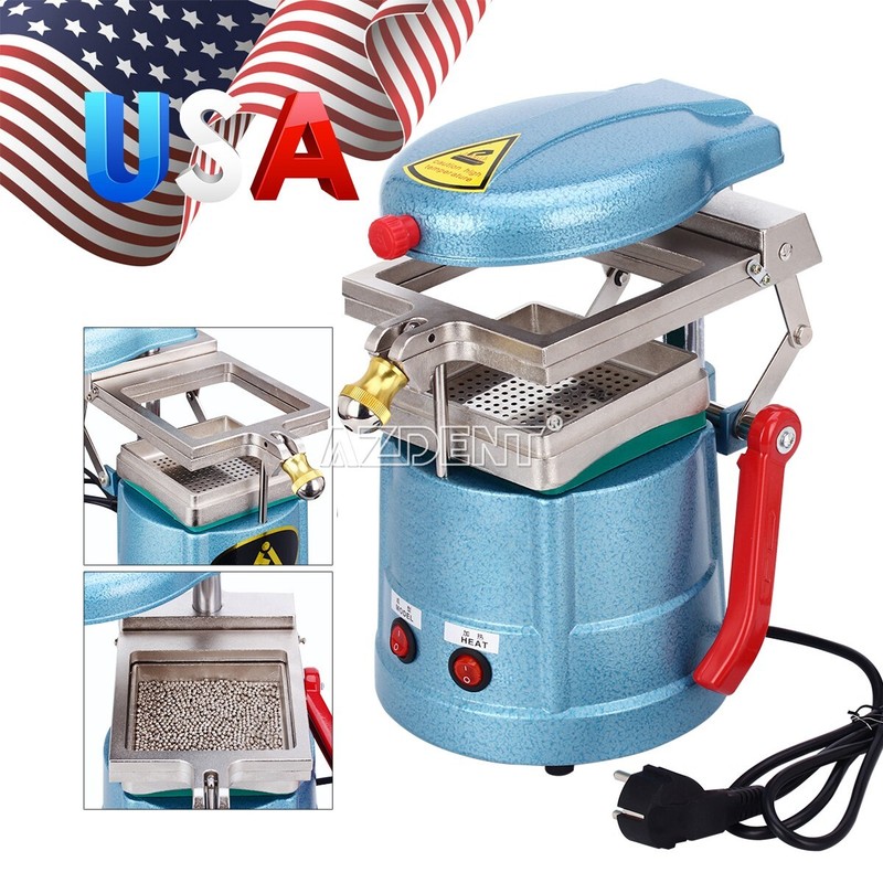 Dental Vacuum Forming Molding Machine Heat Thermoforming System Lab Equipment