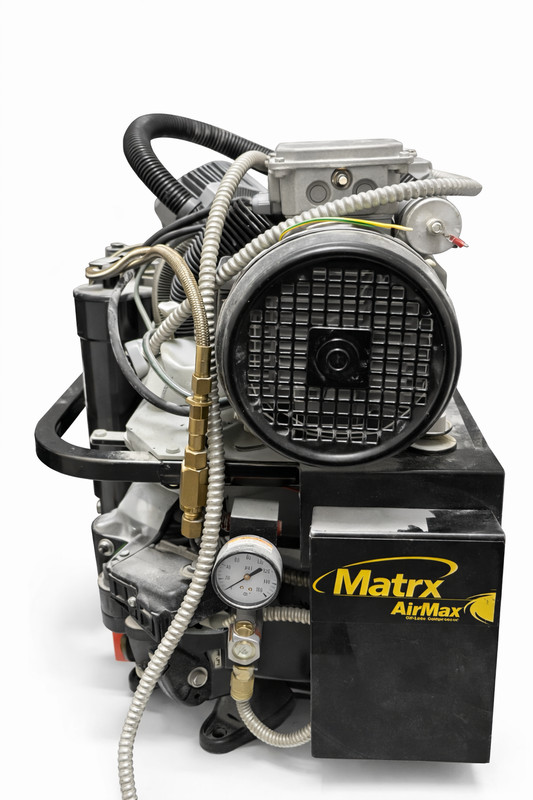 Matrx AirMax Dental Air Compressor Oil-less Model OL-3-115. 115 V Works Great!