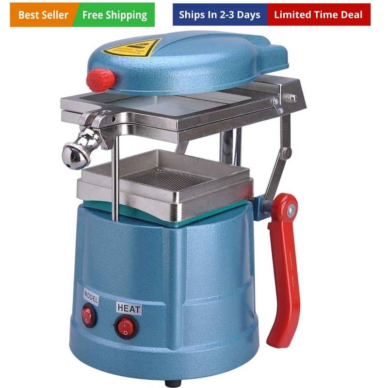 Laboratory Dental Vacuum Forming Molding 110V Machine Lab Maquina Ferulas