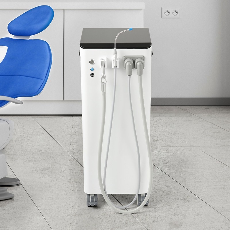 Dental Suction Unit GS-M400 110V 400L/min High Vacuum Portable Mobile Cart gallery