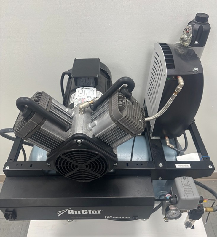Air Techniques AirStar 22 (AS22) - 1.5HP Single Head 220V Dental Air Compressor gallery