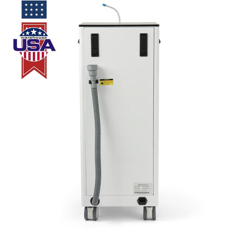 Dental Mobile Suction Unit System /40L Silent Oil-Free Air Compressor /Chair gallery