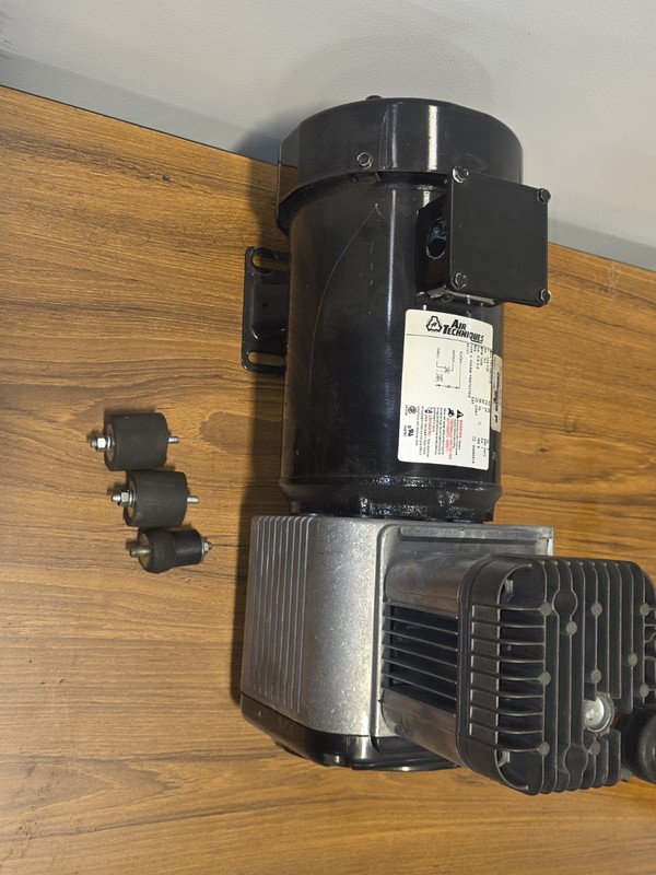Air Techniques AirStar Dental Compressor Pump & Motor Assembly AS10 AS30 Tested gallery