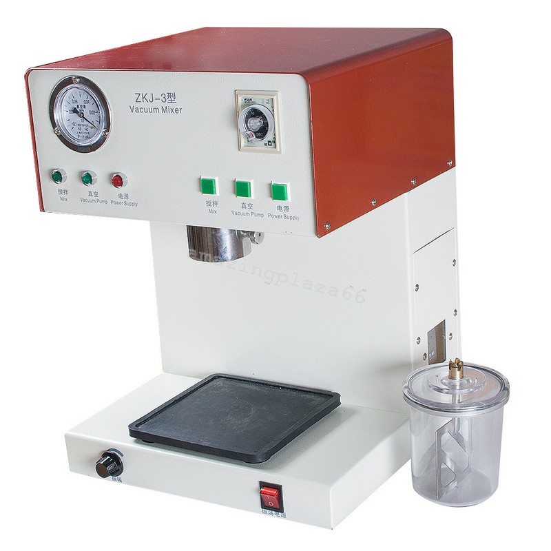 Dental technician Digital Vacuum Mixer Dental Lab Mixing Vibrating US 110V CE