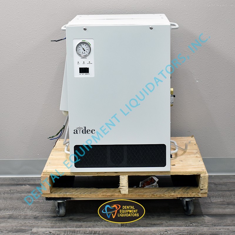 A-dec Adec Dental Air Compressor Model SC3 - Oil Free- 1-3 User GREAT DEAL New
