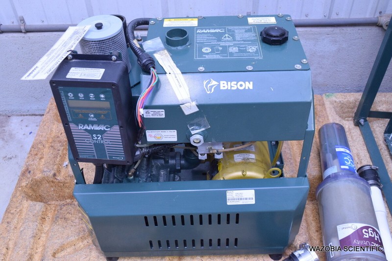 RAMVAC BISON 5 818E 1050 3 DENTAL VACUUM PUMP WITH UTILITY CONTROL BOX 601597 gallery