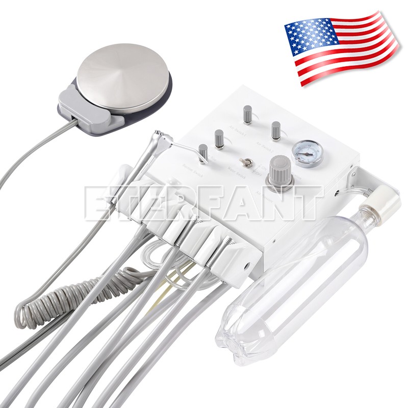 ETERFANT Dental Electric Suction Unit System/Unit Air Turbine 4H W/Weak Suction gallery