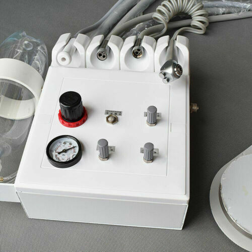 Wall-Mouted Portable Dental Turbine Unit Work Syringe With Air Compressor 2H US gallery