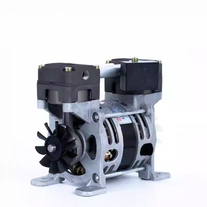 Compact Oil-free Piston Air Compressor with Silent Air Pump Head 3L gallery