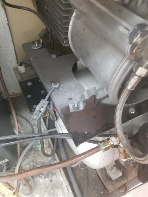 FOR PARTS JUN-AIR Dental Air Compressor Dual Head Oil Free WITH EXTRA MOTOR gallery