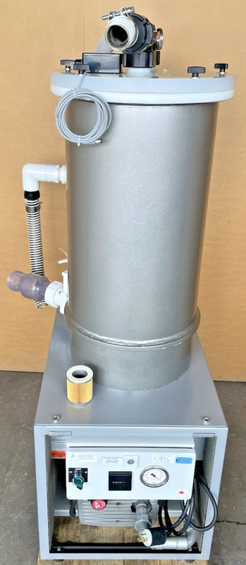 Base Vac IHD4.40P Dental 2HP Dry Vacuum Suction Pump & AWS12-1 Tank 4 to 6 Users
