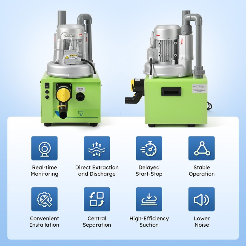 AZDENT Dental Implant Motor Surgical System LED Touch /Medical Suction System gallery