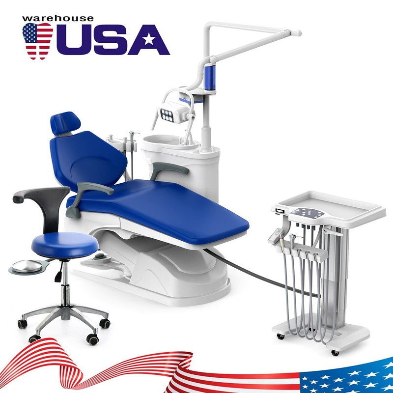 Dental Unit Chair DC Motor /Dental Vacuum Suction Unit/ Oil-Free Air Compressor gallery