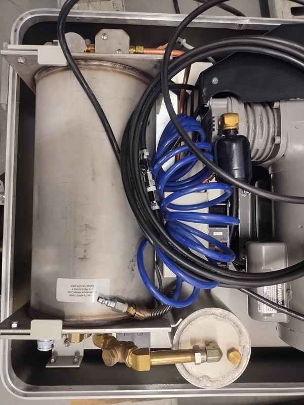 Portable Dental Compressor Dehydrator | Thomas HP-1500 | NSN 65- Defiance PAC gallery