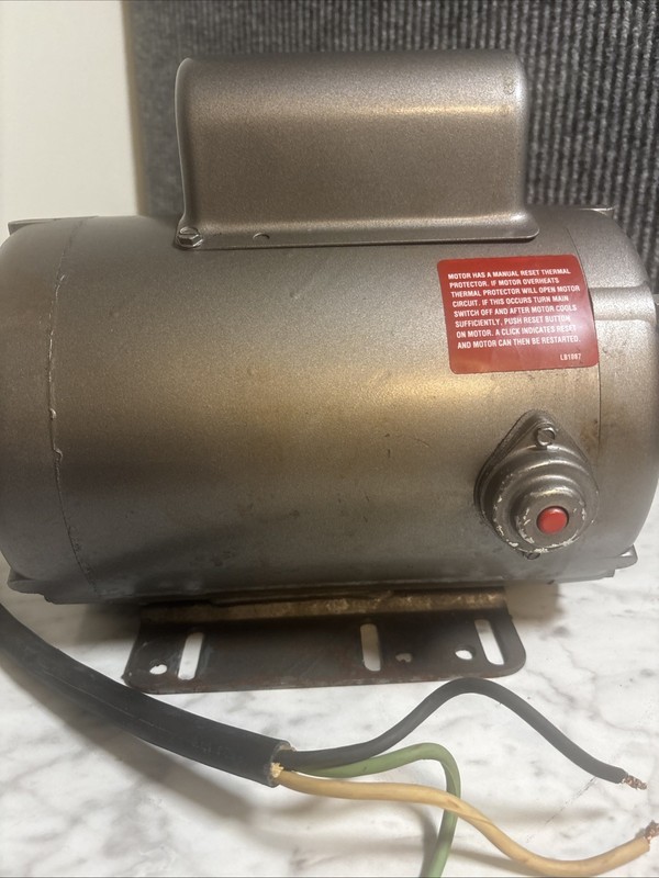 Bulldog QT Motor Baldor L1310M 1HP 115/230V 1725 gallery