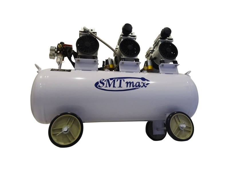 New 3HP, 18 Gallon, Noiseless & Oil-Free Air Compressor 110v