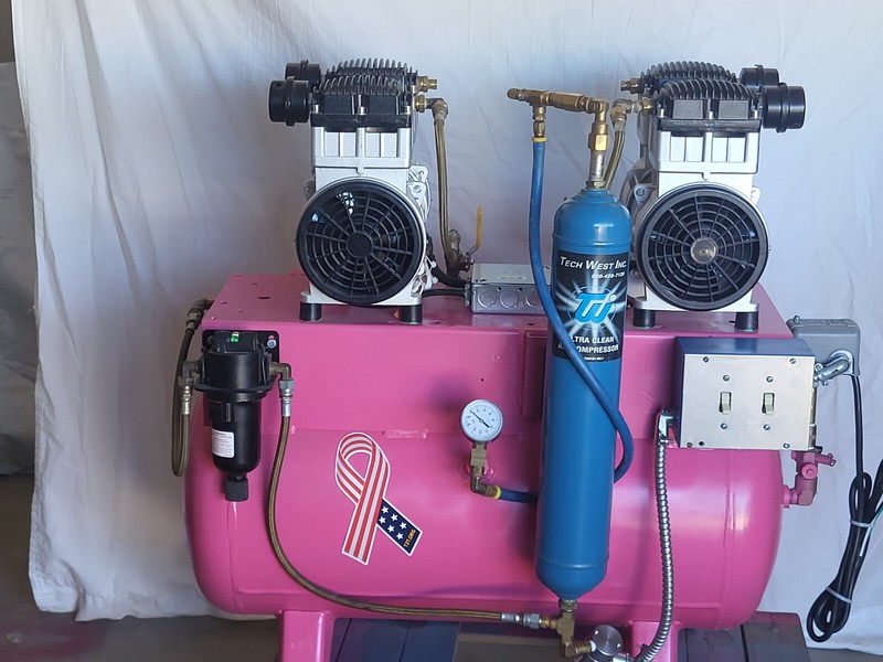 Dental Compressor New Rebuilt gallery