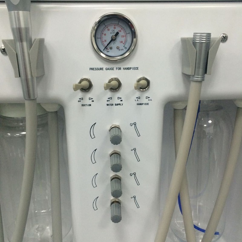 Dental Silent Air Compressor Unit GU-P206S+LED Curing Light+Ultrasonic Scaler 2H gallery